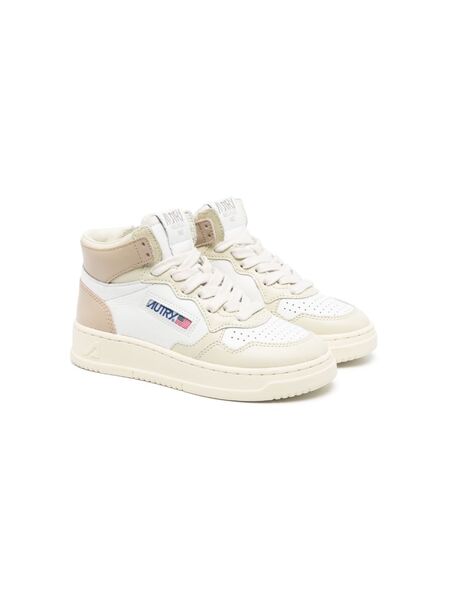  Autry Kids Medalist Mid Sneakers - Neutrals 