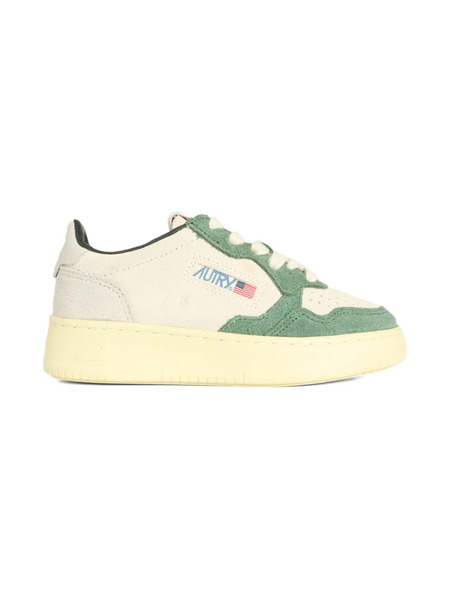  Autry Kids Medalist Suede Sneakers - Neutrals 