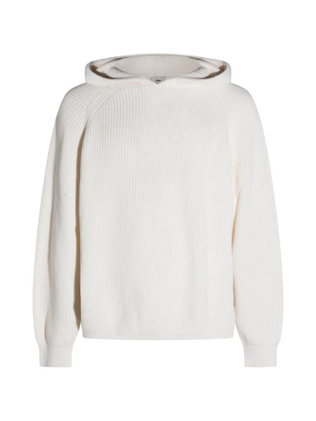  Autry Knitted Hoodie - Neutrals 