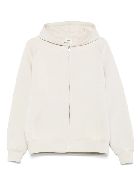  Autry Logo-debossed Hoodie - Neutrals 