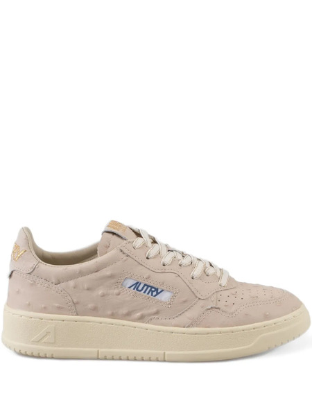  Autry Logo-embroidered Sneakers - Neutrals 