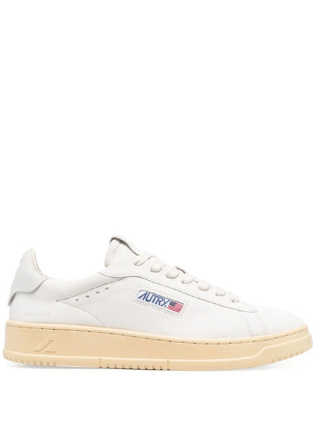  Autry Logo-patch Sneakers - Neutrals 