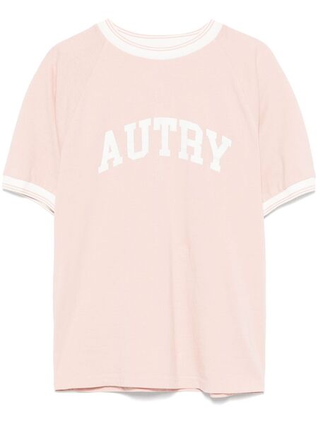  Autry Logo-print T-shirt - Pink 