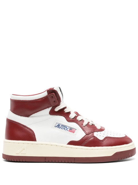  Autry Medalist High-top Sneakers - White 