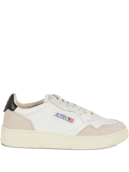  Autry Medalist Leather Sneakers - Neutrals 
