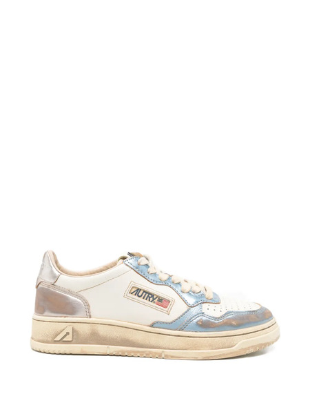  Autry Perforated Lace-up Sneakers - Neutrals 
