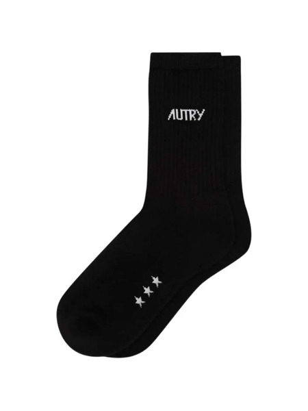  Autry Star-detail Socks - Black 