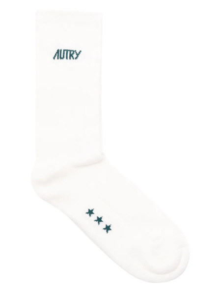  Autry Star-motif Socks - White 
