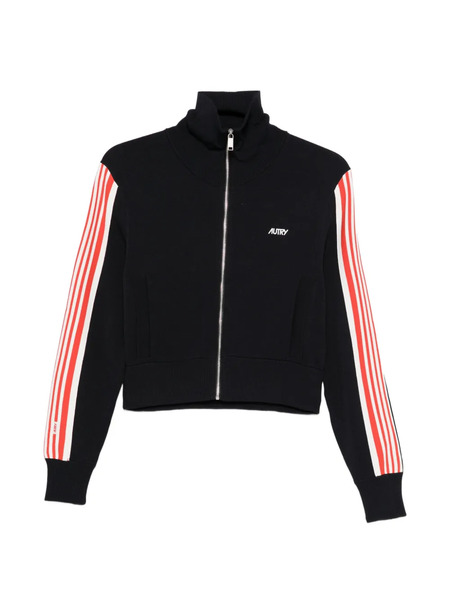  Autry Striped Zip Jacket - Blue 