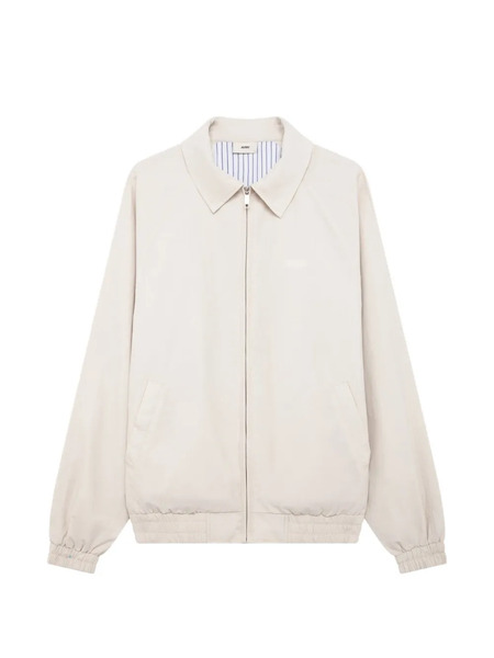  Autry Zip-up Elasticated Bomber Jacket - Neutrals 
