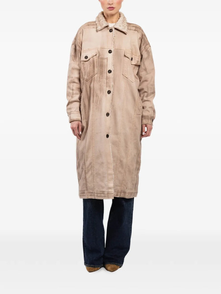  Avant Toi Button-fastening Coat - Neutrals 