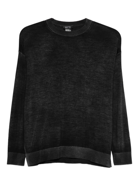  Avant Toi Crew-neck Top - Black 