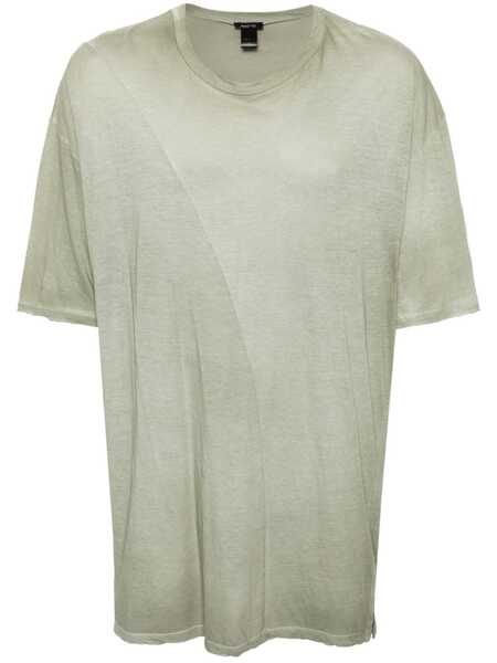  Avant Toi Drop-shoulder Mélange T-shirt - Green 