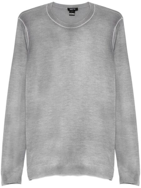  Avant Toi Faded Sweater - Grey 