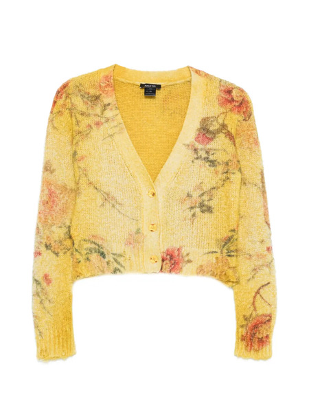  Avant Toi Floral Cardigan - Yellow 