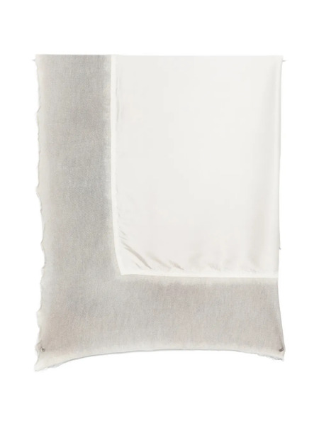 Avant Toi Frayed Scarf - Neutrals 