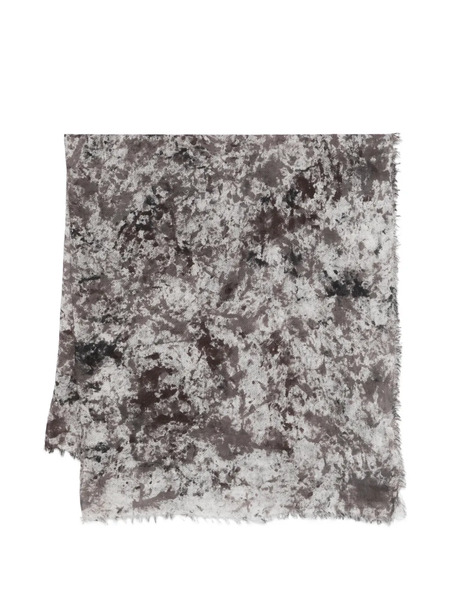  Avant Toi Fringed Scarf - Grey 