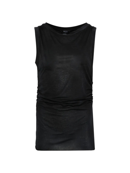  Avant Toi Gathered Top - Black 
