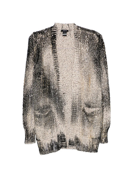  Avant Toi Sequin Pocket Cardigan - Neutrals 
