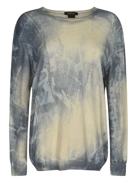  Avant Toi Tie-dye Sweater - Neutrals 