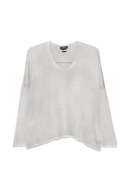  Avant Toi V-neck Sweater - Grey 