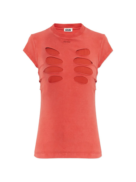  Avavav Cut-out T-shirt - Orange 