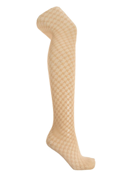  Avavav Patterned Tights - Neutrals 