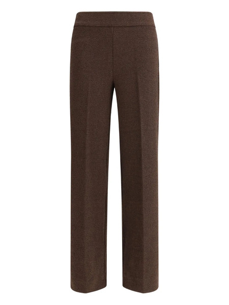  Avenue Montaigne Boucle Trousers - Brown 