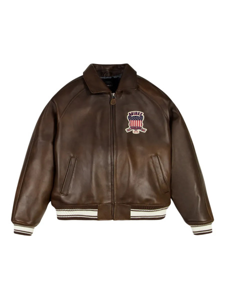  Avirex Embroidered Jacket - Brown 