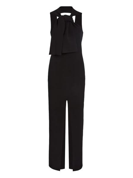  A.w.a.k.e. Mode Neck-tie Dress - Black 