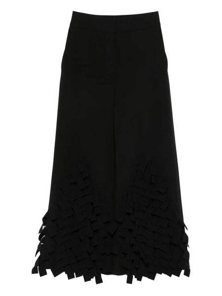  A.w.a.k.e. Mode Rectangle-detail Trousers - Black 