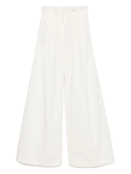  A.w.a.k.e. Mode Wide-leg Trousers - White 