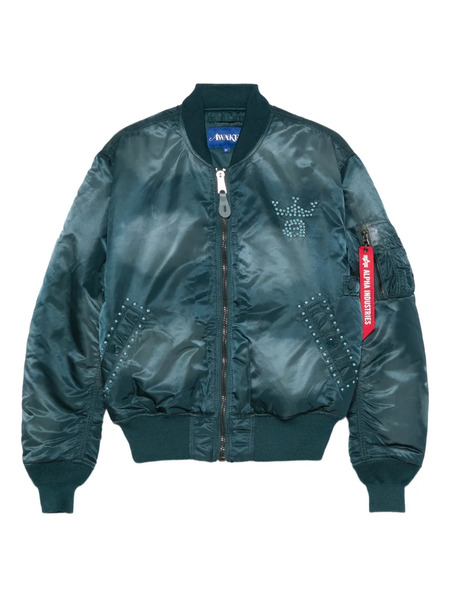  Awake Ny Embellished-detail Jacket - Blue 