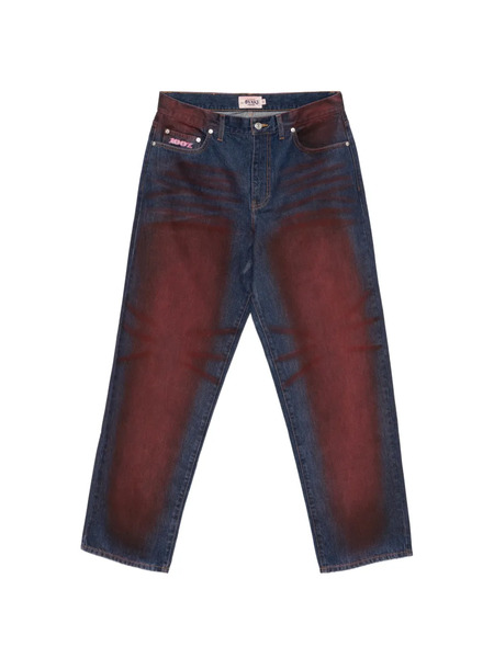  Awake Ny Orchard Street Baggie Jeans - Red 