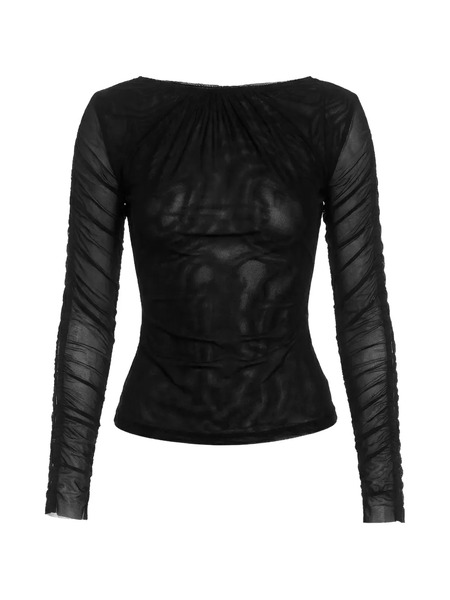  Axel 113 Eve Long Sleeve Top - Black 