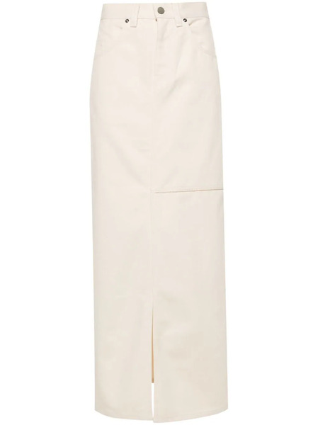  Axel Arigato Amp Cotton Maxi Skirt - Neutrals 
