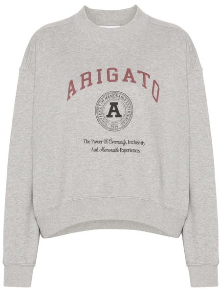  Axel Arigato Arigato University Mélange Sweatshirt - Grey 