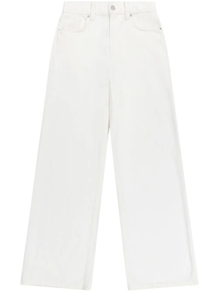  Axel Arigato Clara Wide-leg Jeans - White 