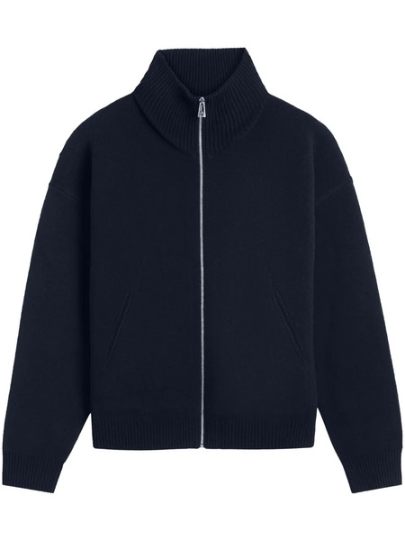  Axel Arigato Core Wool-blend Zipped Cardigan - Blue 
