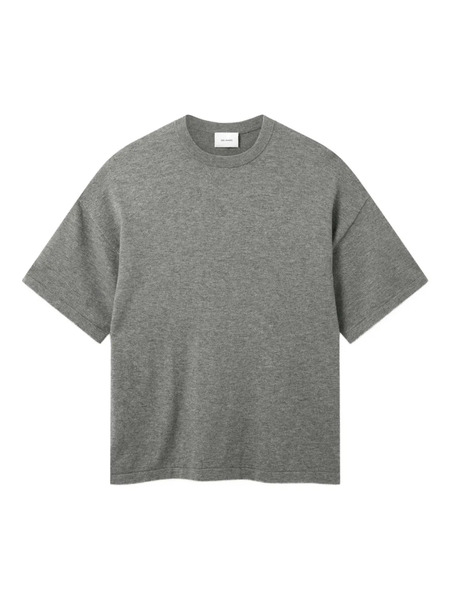  Axel Arigato Distort Knitted Back-logo T-shirt - Grey 