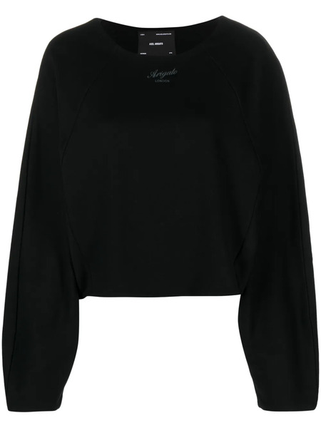  Axel Arigato Halle Logo-embroidered Sweatshirt - Black 