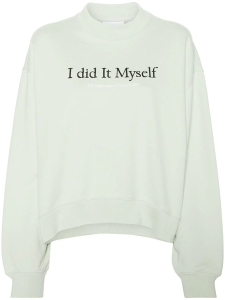  Axel Arigato I Did It Myself Organic Cotton Sweatshirt - Green 
