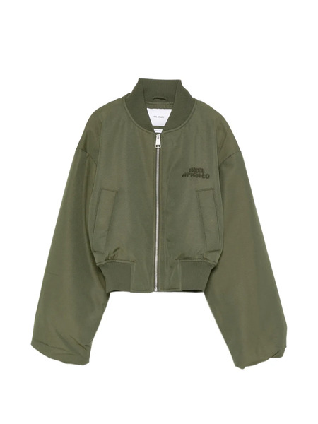  Axel Arigato Lola Logo-embroidered Bomber Jacket - Green 