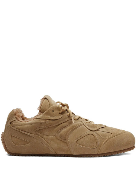  Axel Arigato Slow Shearling Runner Sneakers - Brown 