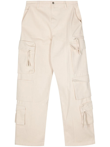  Axel Arigato Utility Mid-rise Wide-leg Jeans - Neutrals 