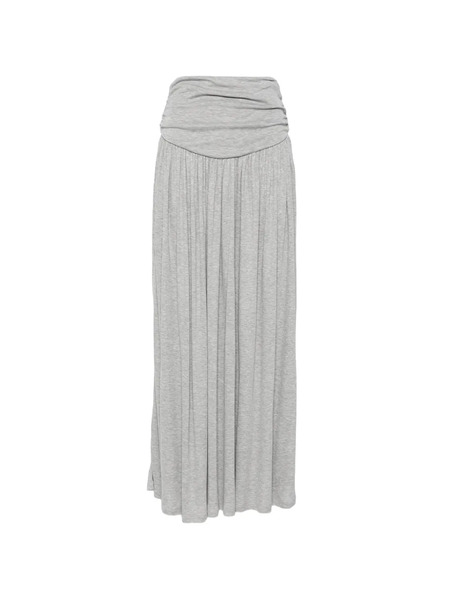  Aya Muse Gathered Maxi Skirt - Grey 