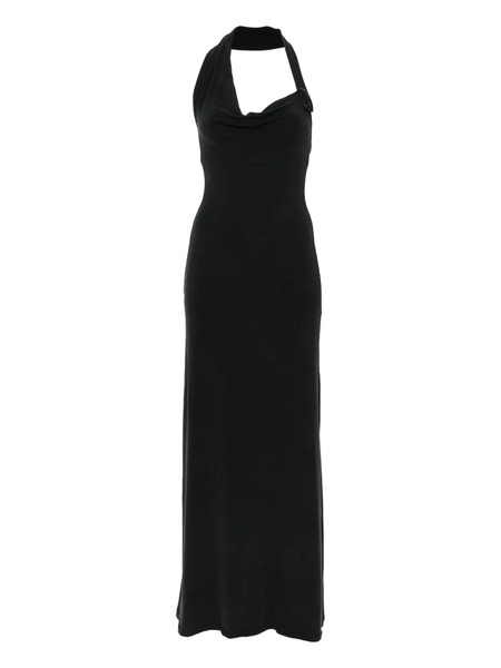  Aya Muse Halterneck Maxi Dress - Black 