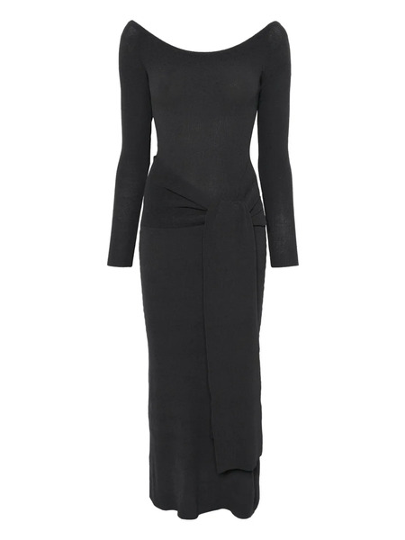  Aya Muse Knitted Maxi Dress - Blue 