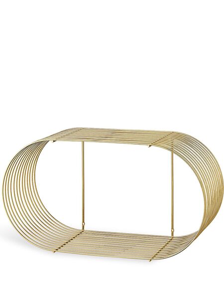  Aytm Curva Wire Shelf - Gold 
