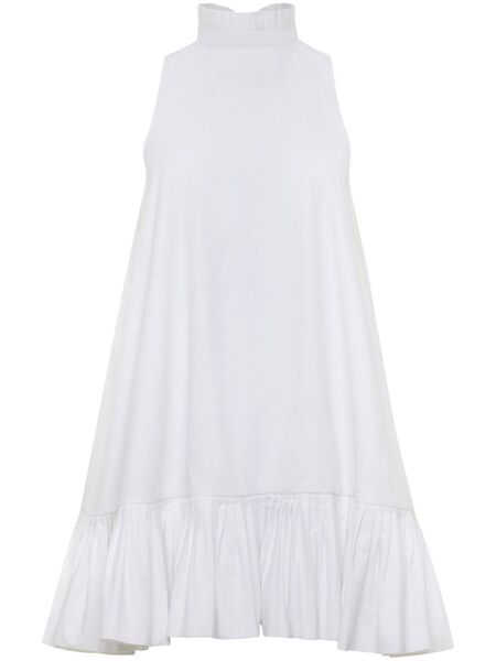  Azeeza Alcott Poplin Minidress - White 